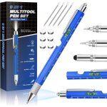 Stylo multifonction unique, gadget cool pour mari, lui, cadeau d'anniversaire pour homme, bureau, ingnieur, ...