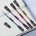 Stylo rotatif amusant, 0. 5mm, 1 pi�ce, pour enfants, etudiants, cadeaux d'�criture, jeux, soulage l'anxi�t� ...