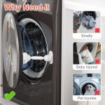 Subzonal - lot de 1 butée de porte pour laveuse / sécheuse pour bébé, support de porte pour machine a ... Subzonal - lot de 1 butée de porte pour laveuse / sécheuse pour bébé, support de porte pour machine a ...