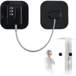 Subzonal - 1 pcs cadenas frigo, serrure de porte de réfrigérateur pour sécurité enfant, avec code a 3 ... Subzonal - 1 pcs cadenas frigo, serrure de porte de réfrigérateur pour sécurité enfant, avec code a 3 ...