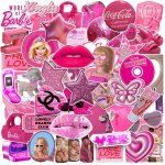 Subzonal - 100 pices princesse stickers, autocollant princesse, anime vinyl autocollant, mignon princess ...