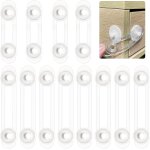 Subzonal - 12 pices bloque porte, securite placard enfant, bloque tiroir securite enfant, bloque porte ...