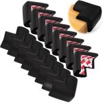 Subzonal - lot de 16 protections d'angle en mousse souple avec adhsif puissant - pour table, meubles, ...