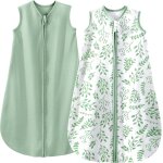 Subzonal - lot de 2 gigoteuse d't pour bb sac de couchage de 100% coton 0. 5 tog gigoteuse ete emmaillotag ...