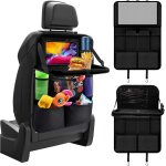Subzonal - lot de 2 organiseurs de sige auto pour enfant avec table pliante, 12 poches, accessoires ...