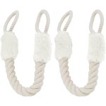 Subzonal - lot de 2 protge - doigts de porte, corde d'arrt de porte, corde de coton, bute de porte ...