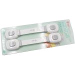 Subzonal - lot de 2 verrous de sécurité pour enfants et bébés, serrure a sangle adhésive pour tiroirs, ... Subzonal - lot de 2 verrous de sécurité pour enfants et bébés, serrure a sangle adhésive pour tiroirs, ...