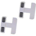 Subzonal - lot de 2 verrous de sécurité pour réfrigérateur, réfrigérateur, congélateur, serrure de toilette, ... Subzonal - lot de 2 verrous de sécurité pour réfrigérateur, réfrigérateur, congélateur, serrure de toilette, ...