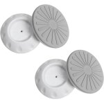 Subzonal - 4 pices protecteur mural de barrire de scurit pour bb, aucun perage requis, economiseur ...