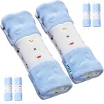 Subzonal - 4 pices protge - ceintures pour siges auto et cosys, protege ceinture de securite enfant ...