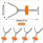 Subzonal - 4 vis de portail d'escalier m10 a pression pour portail de bb kit de fixation pour escalier ...
