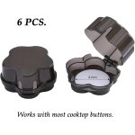 Subzonal - 6 pièces couverture de bouton de cuisinière, boutons de sécurité du four protecteur d'interrupteur, ... Subzonal - 6 pièces couverture de bouton de cuisinière, boutons de sécurité du four protecteur d'interrupteur, ...
