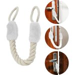 Subzonal - arrêts de portes corde, 2 pcs butoirs de porte en coton corde 60cm anti pincement doigts anti ... Subzonal - arrêts de portes corde, 2 pcs butoirs de porte en coton corde 60cm anti pincement doigts anti ...