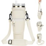 Subzonal - ayesy sac de transport de bouteille d'eau, blanc cass stanley 40oz tumbler sac bouteille ...