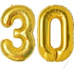 Subzonal - ballons anniversaire 30 or - 100cm - ballon chiffre 30 numéro 30 - happy birthday decoration ... Subzonal - ballons anniversaire 30 or - 100cm - ballon chiffre 30 numéro 30 - happy birthday decoration ...