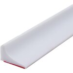 Subzonal - barrire de douche pliable, 2m, en silicone bute de barrage d'eau seuil garde, joint porte ...