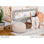 Subzonal - barrire de lit bb ¿ pliable et portable ¿ rail de scurit avec filet respirant et sangles ...
