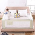 Subzonal - barrière de lit pour enfant 150 cm barriere lit enfant pliable - protection anti - chute, ... Subzonal - barrière de lit pour enfant 150 cm barriere lit enfant pliable - protection anti - chute, ...