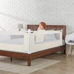 Subzonal - barrire de lit pour enfant, barrire de lit de scurit pour enfants bbs pliable, protection ...