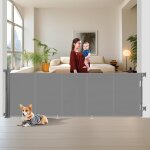 Subzonal - barrire de scurit rtractable 3m, barriere de securite enfant extensible, barriere de securite ...