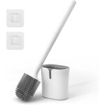 Subzonal - brosse toilettes wc silicone, brosse toilette plate, balai toilette wc a schage rapide, anti ...