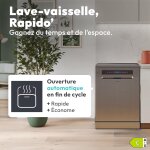 Subzonal - candy - lave - vaisselle - pose libre - 14 couverts - classe energétique c - maxi cuve, wash ... Subzonal - candy - lave - vaisselle - pose libre - 14 couverts - classe energétique c - maxi cuve, wash ...