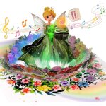Subzonal - carte d'anniversaire pour fille avec musique pour filles et enfants, pop - up happy birthday, ...