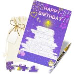 Subzonal - carte anniversaire - puzzle carte cadeau anniversaire - cadeau personnalis d'anniversaire ...