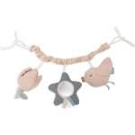 Subzonal - cha�ne de poussette pour b�b� - lovely birds - a suspendre - jouet de poussette - 100% polyester ...