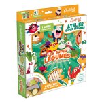 Subzonal - chefclub kids - coffret super l�gumes et le couteau enfant - livre de recette enfant - prot�ge ...