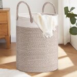Subzonal - corbeille a linge panier a linge en coton tissé panier de rangement 40l boho corbeille a linge ... Subzonal - corbeille a linge panier a linge en coton tissé panier de rangement 40l boho corbeille a linge ...