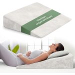 Subzonal - coussin cale pour lit et canap, cale de matelas, reflux avec 2 zones de couchage, de lecture ...