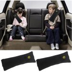 Subzonal - coussin ceinture voiture enfant 2 pices protege ceinture voiture enfant noir protection ceinture ...