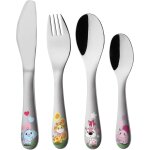 Subzonal - couverts pour enfants 4 pices en inox / acier inoxydable - 1 x fourchette 1 x couteau 1 x ...