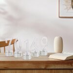 Subzonal - décoration d'intérieur - lot de 10 bougies numériques - veilleuse vacillante - bougies d'anniversai ... Subzonal - décoration d'intérieur - lot de 10 bougies numériques - veilleuse vacillante - bougies d'anniversai ...