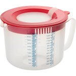 Subzonal - dr oetker 1803 bol doseur et mlangeur 2, 2l, plastique, rouge, transparent