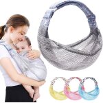 Subzonal - echarpe de portage respirante rglable pour bb, schage rapide, tissu en maille 3d, bretelles ...