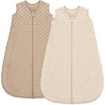 Subzonal - gigoteuse 0 - 6 mois hiver tog 1. 5, lot de 2, turbulette hiver pour bb, doublure 100% coton ...
