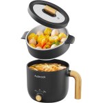 Subzonal - hot pot electrique avec cuiseur a vapeur, 1. 5l portable poêle multifonction, parfait pour ... Subzonal - hot pot electrique avec cuiseur a vapeur, 1. 5l portable poêle multifonction, parfait pour ...
