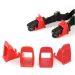 Subzonal - isofix aides d'installation, 2 paire boucle fixe pour siège loquets ceinture de sécurité guide ... Subzonal - isofix aides d'installation, 2 paire boucle fixe pour siège loquets ceinture de sécurité guide ...