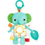 Subzonal - jouet musical avec lumires huggin' lights, elphant peluche, idal pour poussettes ou transats, ...