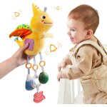 Subzonal - jouets pour poussette de landau pour bébé, hochet suspendu dinosaure jouet educatif, activité ... Subzonal - jouets pour poussette de landau pour bébé, hochet suspendu dinosaure jouet educatif, activité ...