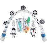 Subzonal - jouet de voyage pour b�b� - jouet pour berceau - noir et blanc (ferme)