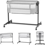 Subzonal - kinderkraft neste up 2 lit bb cododo, lit bebe avec matelas de la naissance, rglage de ...