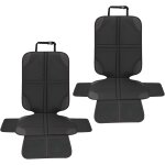 Subzonal - lsofix lot de 2 housses de si�ge auto avec plusieurs poches en tissu oxford pour si�ge auto ...