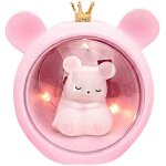Subzonal - mignonne souris garderiela veilleuse comme etoile toddler batterie de la lampe cadeau d'anniversair ...