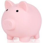 Subzonal - mini tirelire rose pour filles, tirelire incassable pour enfants, meilleur cadeau d'anniversaire ...