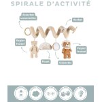 Subzonal - noukie's spirale d'activits babou le lion bb avec animaux en peluche - a suspendre pour ...