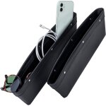 Subzonal - organiseur 2 en 1 pour sige de voiture, ajustement universel, poches de rangement rglables, ...