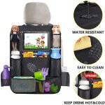 Subzonal - organiseur de sige voiture pour enfants ¿ support tablette, rangement jouets et livres, ...